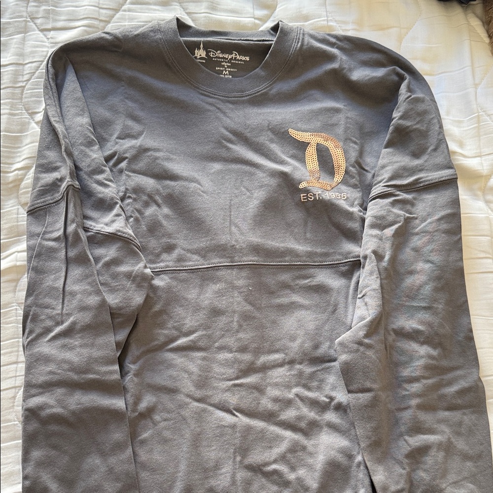Disney Parks Gray Long Sleeve Shirt